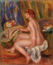 Femmina nuda seduta in profilo Femme nue assise vue de profil - Pierre-Auguste Renoir — vista dell’opera