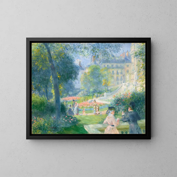Square de la Trinité - Pierre-Auguste Renoir — quadro incorniciato alla parete