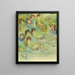 Studi di Pierre Renoir sua madre Aline Charigot nudi e paesaggio - Pierre-Auguste Renoir — quadro incorniciato alla parete