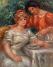 L'ora del tè - Pierre-Auguste Renoir — vista dell’opera