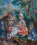 Il venditore di mele - Pierre-Auguste Renoir — vista dell’opera