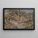 Le bagnanti - Pierre-Auguste Renoir — quadro incorniciato alla parete