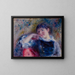 Il Sognatore - Pierre-Auguste Renoir — quadro incorniciato alla parete
