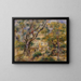 La Ferme aux Collettes à Cagnes - Pierre-Auguste Renoir — quadro incorniciato alla parete