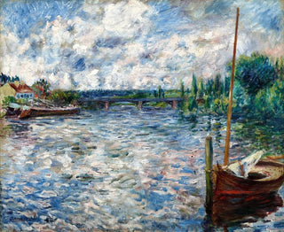 La Seine à Chatou - Pierre-Auguste Renoir — vista dell’opera