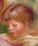 Tête de femme - Pierre-Auguste Renoir — vista dell’opera
