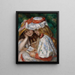 Due Ragazze che leggono - Pierre-Auguste Renoir — quadro incorniciato alla parete