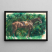 Un cavallo - Pierre-Auguste Renoir — quadro incorniciato alla parete