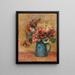 Vaso di fiori Vase de fleurs - Pierre-Auguste Renoir — quadro incorniciato alla parete