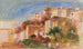 Vista del Giardino della Posta, Villaggio di Cagnes - Pierre-Auguste Renoir — vista dell’opera
