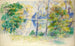Vista di un parco - Pierre-Auguste Renoir — vista dell’opera