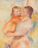 Washerwoman and Child La Blanchisseuse et son enfant - Pierre-Auguste Renoir — vista dell’opera