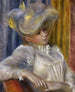 Donna con cappello - Pierre-Auguste Renoir — vista dell’opera