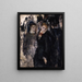 Giovani ragazze - Pierre-Auguste Renoir — quadro incorniciato alla parete