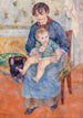 Giovane madre - Pierre-Auguste Renoir — vista dell’opera