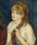 Giovane donna che intreccia i capelli - Pierre-Auguste Renoir — vista dell’opera