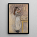 Jeune femme à sa toilette - Pierre-Auguste Renoir — quadro incorniciato alla parete