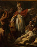 Sant'Ambrogio che salva un sacerdote ariano dalla furia del popolo - Pierre-Augustin Vafflard — vista dell’opera