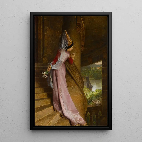 Le rendez-vous secret - Pierre-Charles Comte — quadro incorniciato alla parete