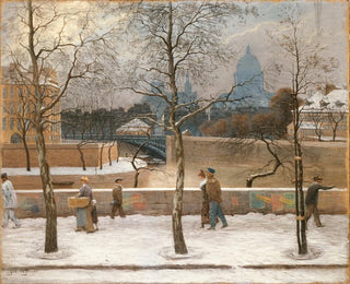 PierreErnest Prins - Les quais de la Seine devant la pointe occidentale de lIle Saint Louis.webp
