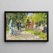 Bois de Boulogne - Pierre-Eugène Montzin — quadro incorniciato alla parete