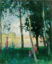 Donne sulla riva dell'acqua - Pierre-Eugène Montzin — vista dell’opera