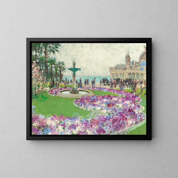 Le Casino - Pierre-Eugène Montzin — quadro incorniciato alla parete