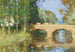 Il ponte sul fiume - Pierre-Eugène Montzin — vista dell’opera