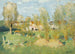 L'Entrée du village - Pierre-Eugène Montzin — vista dell’opera