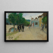 Rue dans le village - Pierre-Eugène Montzin — quadro incorniciato alla parete