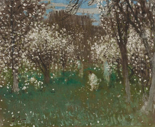Frutteto in fiore - Pierre-Eugène Montzin — vista dell’opera