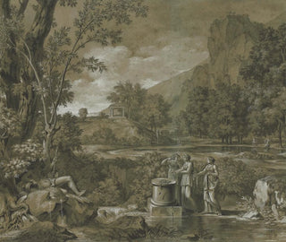 Paesaggio classico - Pierre-Henri de Valenciennes — vista dell’opera