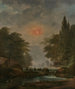 paesaggio classico con la cascata - Pierre - Henri de Valenciennes — vista dell’opera