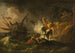 Naufrage - Pierre-Jacques Volaire — vista dell’opera