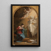 L'Annunciazione - Pierre-Jérôme Lordon — quadro incorniciato alla parete