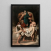 La Mise au tombeau - Pierre-Jules Jollivet — quadro incorniciato alla parete
