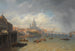 La Tamise con Somerset House e la cattedrale di San Paolo - Pierre-Justin Ouvrié — vista dell’opera
