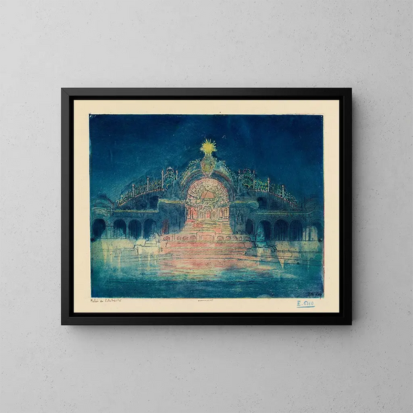 Palais de l'Électricité - Pierre-Marcel Roy — quadro incorniciato alla parete