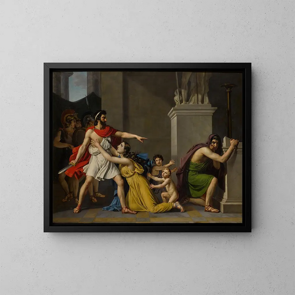 Pyrrhus e Polites - Pierre-Narcisse Guérin — quadro incorniciato alla parete