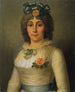 Ritratto di donna precedentemente identificato come Anne-Josèphe Théroigne de Méricourt - Pierre-Nicolas Selles — vista dell’opera