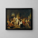 Saint Louis à Damiette - Pierre-Nolasque Bergeret — quadro incorniciato alla parete