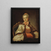 Ritratto di donna - Pierre Allais — quadro incorniciato alla parete