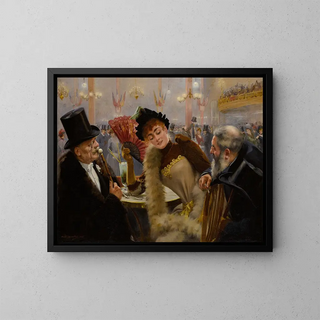 Suzanne - Pierre André Brouillet — quadro incorniciato alla parete