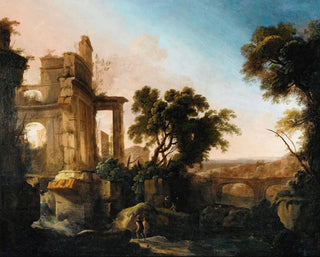 Pierre Antoine Patel the younger - Landscape With Ruins.webp
