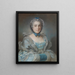Ritratto di una dama - Pierre Bernard — quadro incorniciato alla parete