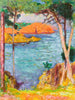 Bord de mer, pigne e rocce rosse - Pierre Bonnard — vista dell’opera