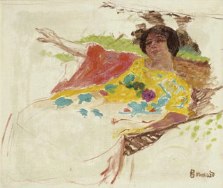 Pierre Bonnard - Femme au peignoir dans un hamac.webp