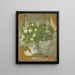 Fiori, palle di neve - Pierre Bonnard — quadro incorniciato alla parete