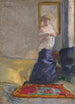 Jeune femme se déshabillant - Pierre Bonnard — vista dell’opera