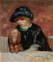 La donna con il bassotto o Ritratto di Marthe Bonnard con il bassotto - Pierre Bonnard — vista dell’opera
